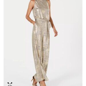 Vince Camuto Metallic Jumpsuit